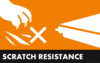 Scratch-resistant